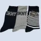 DKNY Αντρικές bamboo Κάλτσες Ψηλές Σετ 3τεμ Γκρί-Μπλέ σκούρο S5-6481 Νο 40-45