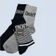 DKNY Αντρικές bamboo Κάλτσες Ψηλές Σετ 3τεμ Γκρί-Μπλέ σκούρο S5-6481 Νο 40-45