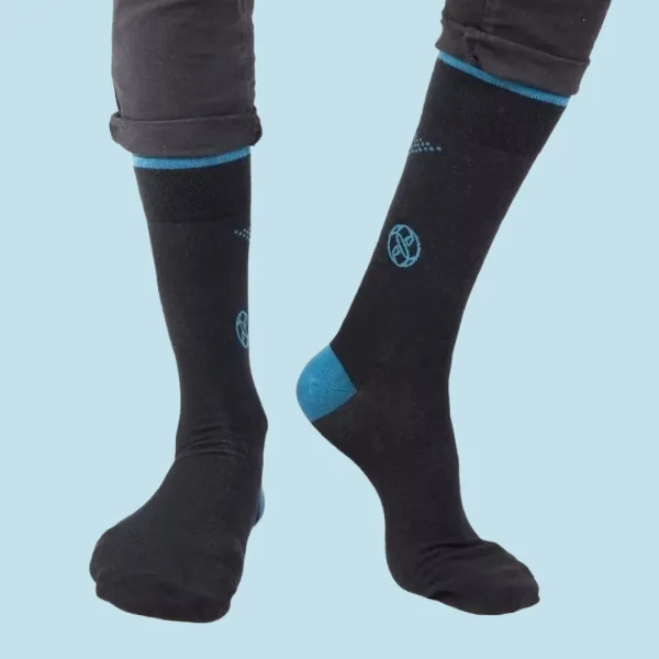 Soma Ανδρικές βαμβακερές Κάλτσες fashion με σχέδια casual απλά Σετ 4 τεμ σε υπέροχο κουτί συσκευασίας Δώρου 