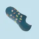 Ysabel Mora Ανδρικές βαμβακερές κάλτσες Invisible fashion Petrol Πετρόλ hamburger 22913 41-46 Size