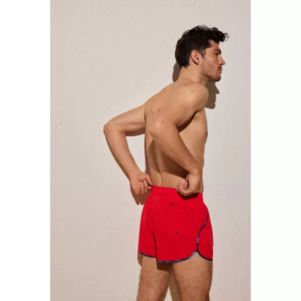 Ysabel Mora Ανδρικό Μαγιό Κόκκινο 90113 Men's Swimwear Collection 2023 Ysabel Mora Ανδρικό Μαγιό Κόκκινο 90113 Men's Swimwear Collection 2023