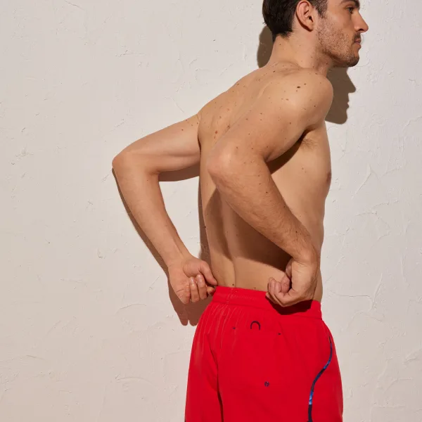 Ysabel Mora Ανδρικό Μαγιό Κόκκινο 90113 Men's Swimwear Collection 