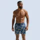 DKNY Ανδρικό Μαγιό κοντό σόρτς Μπλέ με Logo του Brand Men's Swimwear Summer Collection L5 6064 Cococay