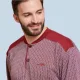 Jeannette Ανδρική Χειμερινή Βαμβακερή Πιτζάμα Homewear με πατιλέτα - κουμπιά Ζακάρ Α5306 Γκρενά Jeannette Ανδρική Χειμερινή Βαμβακερή Πιτζάμα Homewear με πατιλέτα - κουμπιά Ζακάρ Α5306 Γκρενά