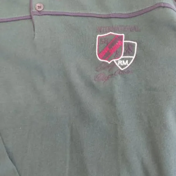 Fayfi Αντρική Βαμβακερή Πιτζάμα και Μεγάλα Μεγέθη Plus Size με 2 Κουμπιά Πράσινο-Μπλέ 840