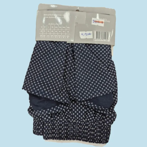 Baspinar Ανδρικό Μποξεράκι Εμπριμέ Σκούρο Μπλέ 2106-7