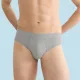 Baspinar Ανδρικό Βαμβακερό Kλασικό  Σλίπ με Λεπτό Λάστιχο Γκρί 5030