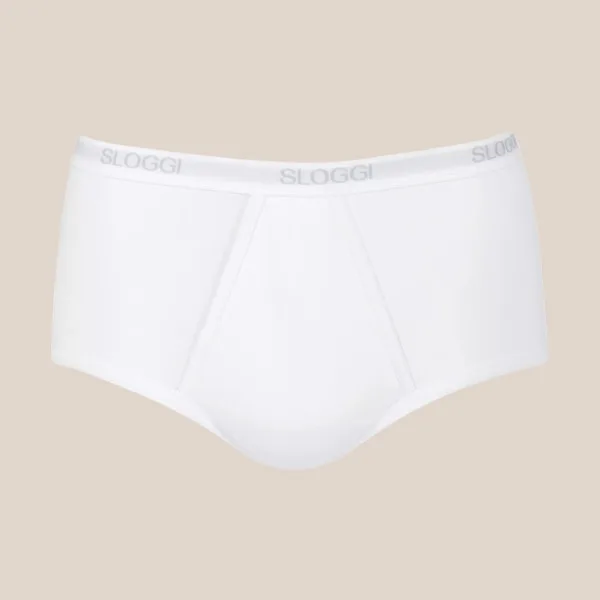Sloggi Σλιπ Ανδρικό Basic Maxi Λευκό 10004713 0003/03 Sloggi Σλιπ Ανδρικό Basic Maxi Λευκό 10004713 0003/03