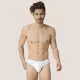 Sloggi Basic Mini Σλιπ Ανδρικό Λεύκο Stretch cotton 1004711-0003
