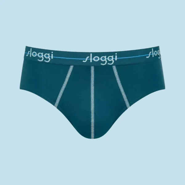 Sloggi Midi Σλιπ Ανδρικό 2 τεμάχια και για Μεγάλα Μεγέθη 10050546-V017/7I