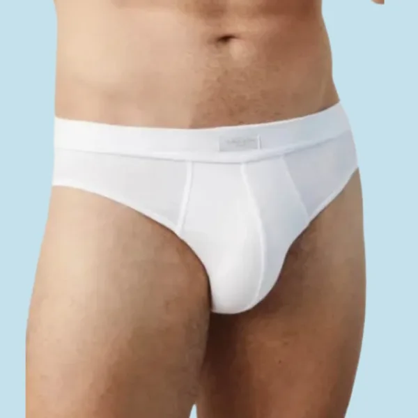 Ysabel Mora ανδρικο κλασσικό λευκό σλιπ Slip βαμβακερό cotton 20150 White