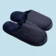 Ανδρικές Χειμερινές Κλασικές Μπλέ Παντόφλες Ριπ με γουνίτσα & αντιολισθητικό πάτο slippers-blue Ανδρικές Χειμερινές Κλασικές Μπλέ Παντόφλες Ριπ με γουνίτσα & αντιολισθητικό πάτο slippers-blue