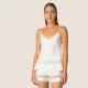 Milena by Paris Γυναικείο Σετ Babydoll Πιτζάμα Σατέν Ιβουάρ Ιδανικό για Νυφικό Σετ 004175 Milena by Paris Γυναικείο Σετ Babydoll Πιτζάμα Σατέν Ιβουάρ Ιδανικό για Νυφικό Σετ 004175