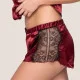 Luna Prestige Shorts Γυναικείο Σατέν Μπορντώ Σόρτς RED 82002 Luna Prestige Shorts Γυναικείο Σατέν Μπορντώ Σόρτς RED 82002