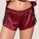 Luna Prestige Shorts Γυναικείο Σατέν Μπορντώ Σόρτς RED 82002 Luna Prestige Shorts Γυναικείο Σατέν Μπορντώ Σόρτς RED 82002
