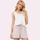 Aruelle Γυναικείο Καλοκαιρινό Σετ Πυτζάμα Babydoll το Top σατέν & 100% Viscose το σορτς ρόζ με σχέδιο 100% cotton Lakena Aruelle Γυναικείο Καλοκαιρινό Σετ Πυτζάμα Babydoll το Top σατέν & 100% Viscose το σορτς ρόζ με σχέδιο 100% cotton Lakena