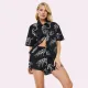 Aruelle Γυναικείο Καλοκαιρινό Σετ Πυτζάμα Babydoll 100% cotton πουκαμίσα κ σορτς μαύρο με σχέδιο τίγρεις Tamisha Aruelle Γυναικείο Καλοκαιρινό Σετ Πυτζάμα Babydoll 100% cotton πουκαμίσα κ σορτς μαύρο με σχέδιο τίγρεις Tamisha