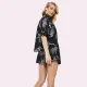 Aruelle Γυναικείο Καλοκαιρινό Σετ Πυτζάμα Babydoll 100% cotton πουκαμίσα κ σορτς μαύρο με σχέδιο τίγρεις Tamisha Aruelle Γυναικείο Καλοκαιρινό Σετ Πυτζάμα Babydoll 100% cotton πουκαμίσα κ σορτς μαύρο με σχέδιο τίγρεις Tamisha