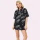 Aruelle Γυναικείο Καλοκαιρινό Σετ Πυτζάμα Babydoll 100% cotton πουκαμίσα κ σορτς μαύρο με σχέδιο τίγρεις Tamisha Aruelle Γυναικείο Καλοκαιρινό Σετ Πυτζάμα Babydoll 100% cotton πουκαμίσα κ σορτς μαύρο με σχέδιο τίγρεις Tamisha