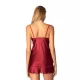 Milena by Paris Babydoll Σατέν Σετ με Δαντέλα Πράσινο 004165 Milena by Paris Babydoll Σατέν Σετ με Δαντέλα Πράσινο 004165