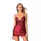 Milena by Paris Babydoll Σατέν Σετ με Δαντέλα Πράσινο 004165 Milena by Paris Babydoll Σατέν Σετ με Δαντέλα Πράσινο 004165