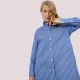Aruelle Γυναικεια πουκαμίσα Ocean Dress με κουμπιά τύπου Marine με ρίγες Μπλέ Λευκό Summer collection 100% cotton Aruelle Γυναικεια πουκαμίσα Ocean Dress με κουμπιά τύπου Marine με ρίγες Μπλέ Λευκό Summer collection 100% cotton