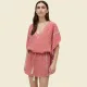 Ysabel Mora Γυναικείο Κοντό καφτάνι δετό One size Summer Collection Beachwear 86161 Κοραλί Ysabel Mora Γυναικείο Κοντό καφτάνι δετό One size Summer Collection Beachwear 86161 Κοραλί