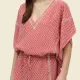 Ysabel Mora Γυναικείο Κοντό καφτάνι δετό One size Summer Collection Beachwear 86161 Κοραλί Ysabel Mora Γυναικείο Κοντό καφτάνι δετό One size Summer Collection Beachwear 86161 Κοραλί