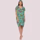 Luna Γυναικείο Καφτάνι για την θάλασσα Beachwear Floral pattern One Size S-XL UNIQUE 94498 CANA Luna Γυναικείο Καφτάνι για την θάλασσα Beachwear Floral pattern One Size S-XL UNIQUE 94498 CANA