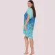 Luna Γυναικείο Καφτάνι για την θάλασσα Beachwear One Size S-XL UNIQUE 94638 BLUE JAY Luna Γυναικείο Καφτάνι για την θάλασσα Beachwear One Size S-XL UNIQUE 94638 BLUE JAY