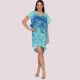 Luna Γυναικείο Καφτάνι για την θάλασσα Beachwear One Size S-XL UNIQUE 94638 BLUE JAY Luna Γυναικείο Καφτάνι για την θάλασσα Beachwear One Size S-XL UNIQUE 94638 BLUE JAY
