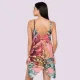 Luna Γυναικείο Καφτάνι φόρεμα mini για την θάλασσα Beachwear UNIQUE 94558 Musa