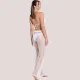 Bilitis Γυναικεία λευκή παντελόνα μακρυά διχτυ  8077 White