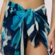 Triumph Γυναικείο Παρεό Beach My wear Multicolour 10222188-M025.N5 One size Αποχρώσεις του Μπλέ με λουλούδια Triumph Γυναικείο Παρεό Beach My wear Multicolour 10222188-M025.N5 One size Αποχρώσεις του Μπλέ με λουλούδια