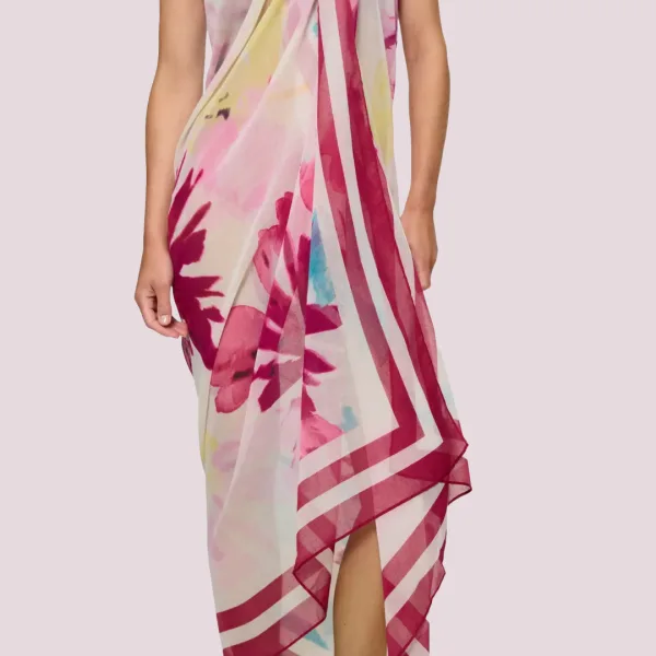 Triumph Γυναικείο Παρεό Beach My wear Multicolour 10222188-PW04.W4 One size Αποχρώσεις του Ροζ με λουλούδια Triumph Γυναικείο Παρεό Beach My wear Multicolour 10222188-PW04.W4 One size Αποχρώσεις του Ροζ με λουλούδια