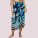 Triumph Γυναικείο Παρεό Beach My wear Multicolour 10222188-M025.N5 One size Αποχρώσεις του Μπλέ με λουλούδια Triumph Γυναικείο Παρεό Beach My wear Multicolour 10222188-M025.N5 One size Αποχρώσεις του Μπλέ με λουλούδια