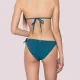 Luna Γυναικείο Δετό Σλιπ Μαγιό Mix & Match 91928 Blue Sense Side Tie Πετρόλ 91928