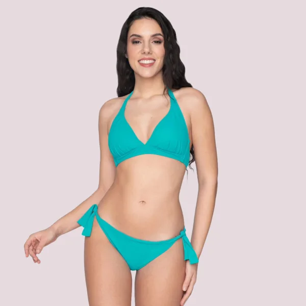 Luna Γυναικείο Δετό Σλιπ Μαγιό Mix & Match 91928 BLUE SENSE Side Tie Τυρκουάζ 91928
