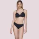 Luna Blue Sense Γυναικείο Μαγιό Σλιπ 5cm στο πλάι  & κανονικό κόψιμο black Μαύρο 92064