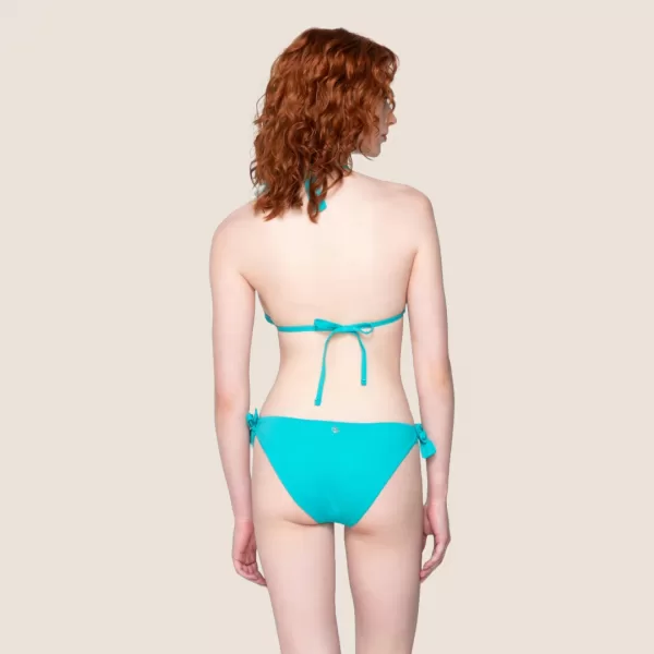 Luna Γυναικείο Μαγιό Slip Σλιπ Τυρκουάζ δετό 94244 Polly Summer Collection Mix & Match Luna Γυναικείο Μαγιό Slip Σλιπ Τυρκουάζ δετό 94244 Polly Summer Collection Mix & Match