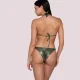 Luna Γυναικείο Μαγιό Slip Fade Brazil δετό ιριδίζον πράσινο  94515 swimwear summer collection
