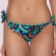 Luna Γυναικείο Μαγιό Drop Slip με κορδόνια Μπλέ Summer Swimwear collection 94615 Luna Γυναικείο Μαγιό Drop Slip με κορδόνια Μπλέ Summer Swimwear collection 94615