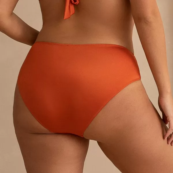 Rock Club Plus Size Μαγιό Σλίπ Ψηλόμεσο για Μεγάλα Μεγέθη Άνετη Γραμμή Τερακότα BP1327 Comfort Rock Club Plus Size Μαγιό Σλίπ Ψηλόμεσο για Μεγάλα Μεγέθη Άνετη Γραμμή Τερακότα BP1327 Comfort