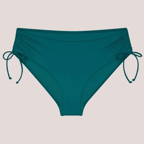 Triumph Mix & Match Summer Twist Midi Ψηλόμεσο petrol  με ρυθμιζόμενο κορδόνι στο πλαί 10222232 6723