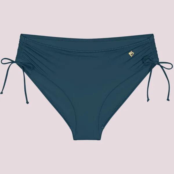 Triumph Mix & Match Summer Twist Midi Ψηλόμεσο Πετρόλ με ρυθμιζόμενο κορδόνι στο πλαί 10222264-00EN