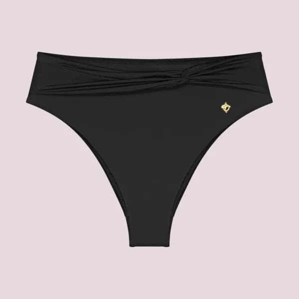 Triumph Mix & Match Summer Twist Highwaist brief Ψηλόμεσο Μαύρο 10222288-0004