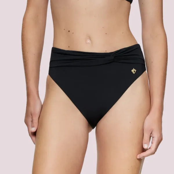 Triumph Mix & Match Summer Twist Highwaist brief Ψηλόμεσο Μαύρο 10222288-0004