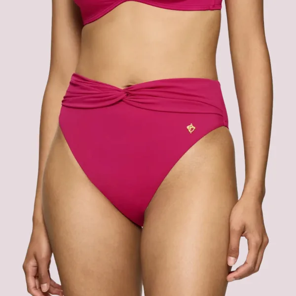 Triumph Mix & Match Summer Twist Highwaist brief Ψηλόμεσο Φούξια 10222288-00NW