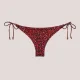 Triumph Γυναικείο Slip brazil bottom μαγιό με animal print τύπωμα σε αποχρωσεις του έντονου πορτοκαλί δετό  10226466.0033/33