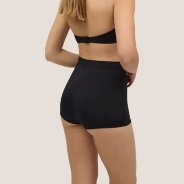 Ysabel Mora Γυναικείο Μαγιό Slip  Σόρτς Μαύρο  Swimwear Summer Collection 82870 BLACK
